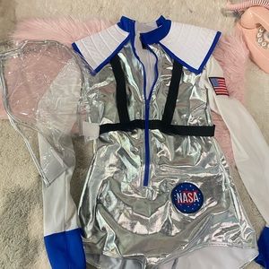 Size small yandy space girl nasa bodysuit